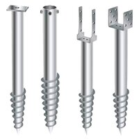 Steel Ground Screws