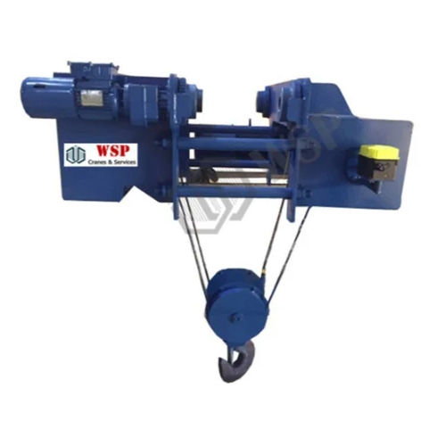 1 Ton Electric Wire Rope Hoist - Color: Blue