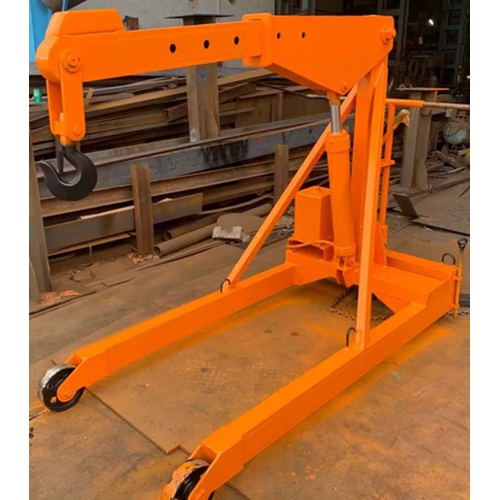 2 Ton Hydraulic Floor Jib Crane - Application: Industrial