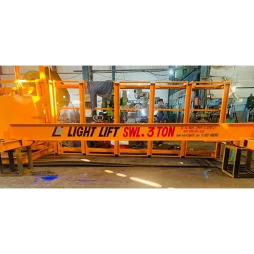 Single Girder Eot Cranes - Color: Yellow Paint Coated