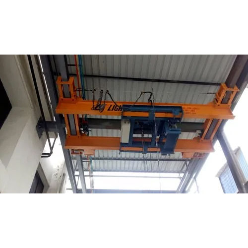 Double Girder Underslung Cranes - Color: Yellow Paint Coated