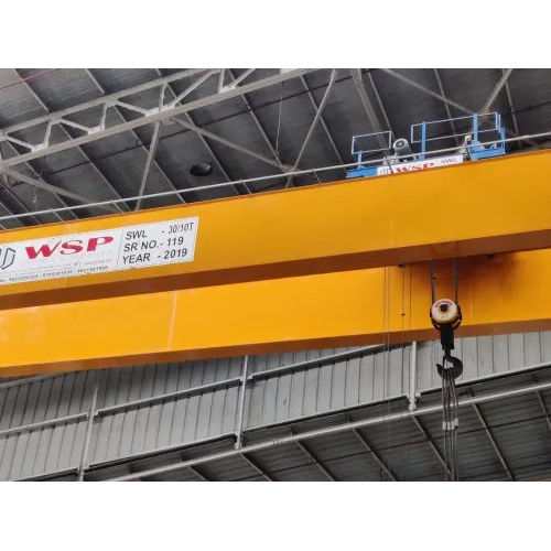 Double Girder Gantry Crane - Color: Yellow