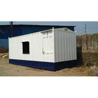 Frp Solar Inverter Room Cabin - Color: White And Blue