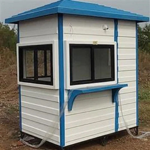 Frp Portable Shelters Cabin - Color: White And Blue