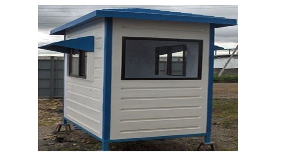 PUF Portable Cabin - FRP White Wall & Roof Material | Ideal Office Space Solution