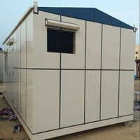 Acp Portable Cabins - High-quality Frp Materials, White Finish | Versatile Space For Office, Shop, Or House