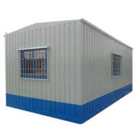 Eco Friendly Portable Cabin - High-quality Frp,  Stylish White And Blue Design | Versatile Office, Shop, Or House