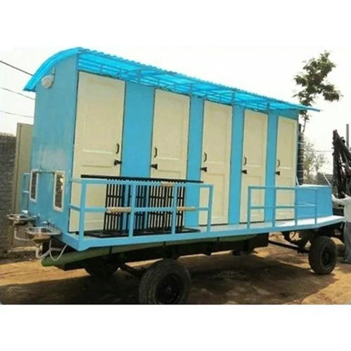 FRP Modular Mobile Toilet Van