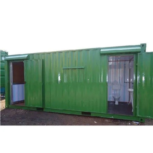 Frp Bunk House Portable Toilets - Color: Green