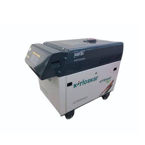 Kgp3I Kirloskar Petrol Generator - Color: Black