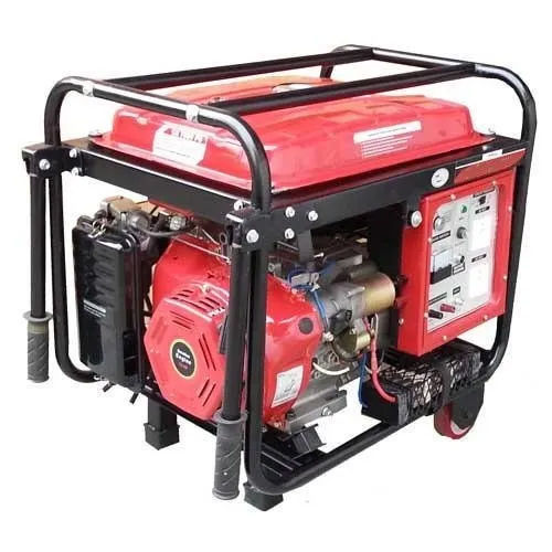 Ge-7500Ps Portable Petrol Generator - Color: Red