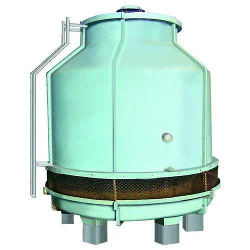 Frp Round Bottle Cooling Tower - Color: Green