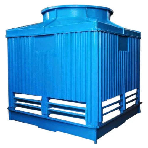 Industrial Frp Square Cooling Tower - Color: Blue