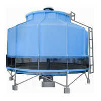 Frp Bottle Shape Cooling Tower - Frp Material, Various Sizes, Blue Color | Durable, Corrosion-resistant, Easy Installation & Maintenance