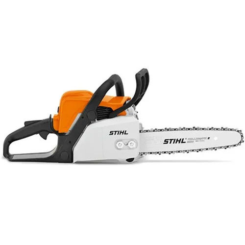 Ms 170 Stihl Chain Saw - Color: White And Orange