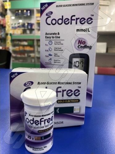 Sd Biosensor Sd Codefree Blood Glucose Test Strip