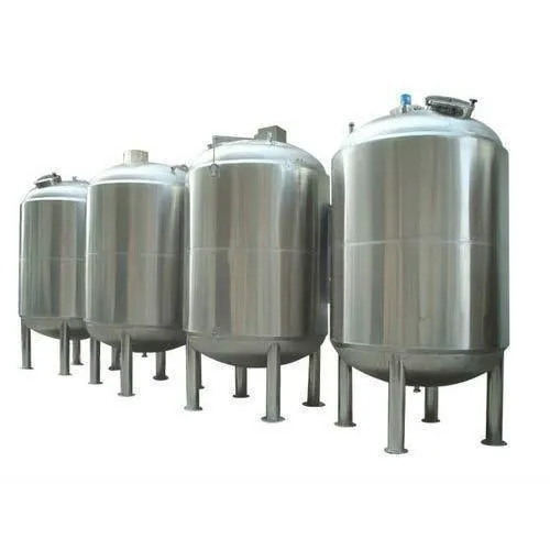 Vertical Stainless Steel Storage Tank