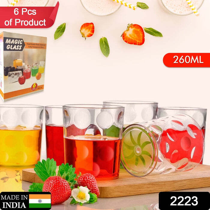Bubble Water Juice Glasses