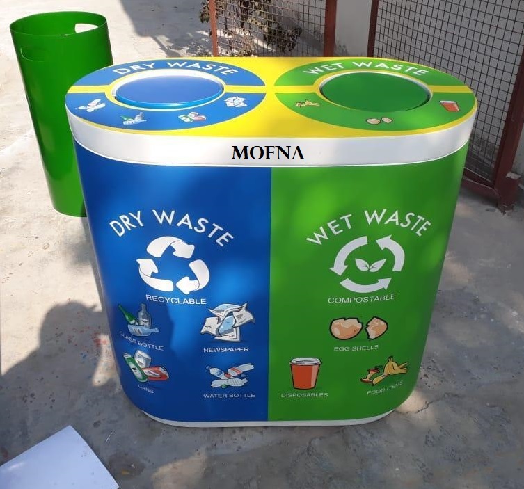 FRP Duo Dustbin