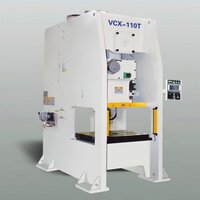 Industrial Precision Punching Machine - Mild Steel, White Color | Automatic And Semi-automatic With Frequency Speed Control