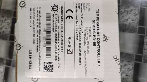 GIC TEMPERATURE CONTROLLER, 151H43B1