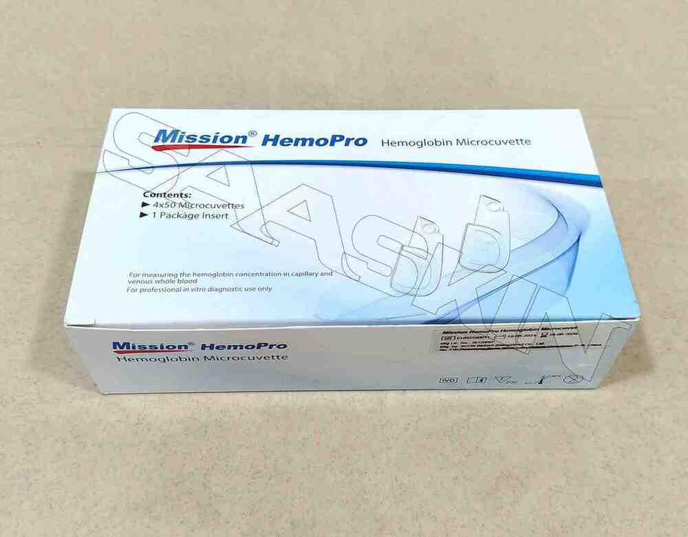 Mission HemoPro Hemoglobin Microcuvette