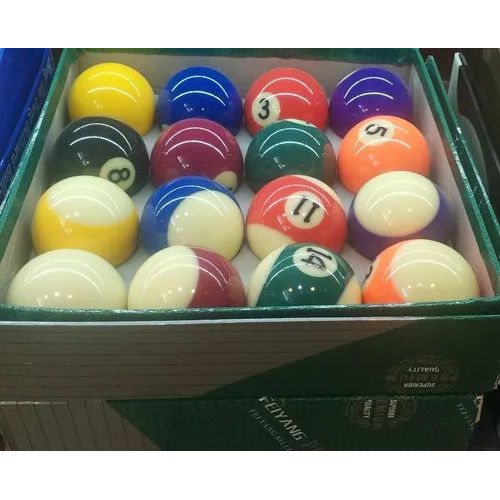 16 Pool Ball - Dimension (L*W*H): Different Size Millimeter (Mm)