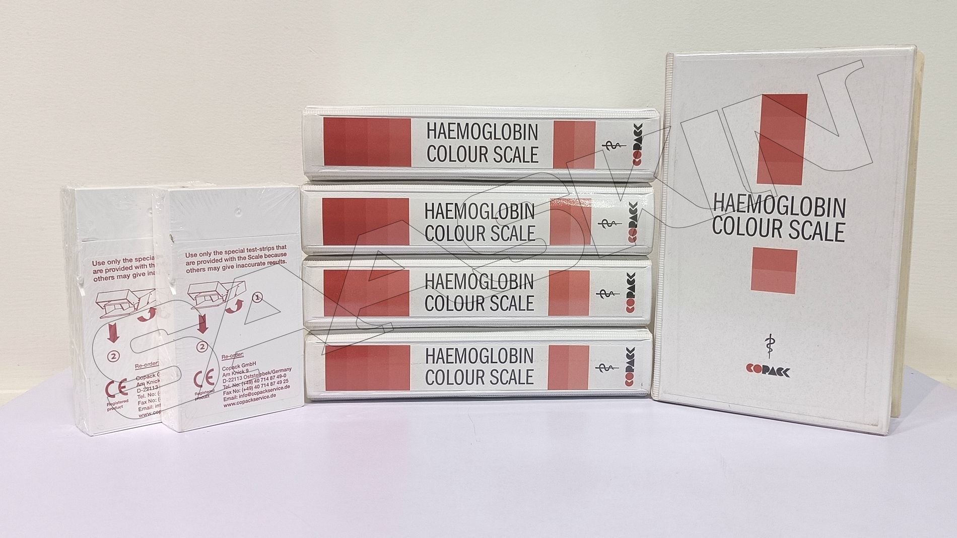 COPACK GMBH Heamoglobin Color Scale.