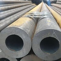 Thick Wall Seamless Pipe - Mild Steel, Round Shape, Galvanized Surface Treatment | Ideal For Heavy-duty Applications In Construction