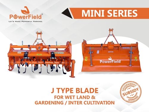 Mini Rotavator J Blade - Color: Orange