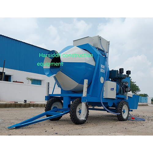 Rm 800 Diesel Engine Modal Reversible Drum Concrete Mixer Machine - Feature: High Quality