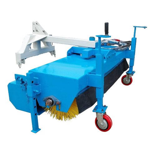 Mini Tractor Road Broomer Machine - Cleaning Process: Acid Cleaning / Picking