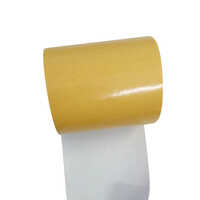 Double Sided Cotton Tape - Cotton, 20 Meters Long X 1 Inch Wide, Yellow Color | Ideal For Crafting, Sewing, Diy Projects, Strong Adhesive Hold