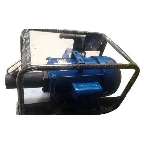 Electric Concrete Vibrator Motor - 220 Volt, 5-10 HP | Single Phase, 50 Hz, Blue Design, Warranty Included