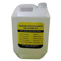 Sodium Hypochlorite Solution - Color: Light Yellow