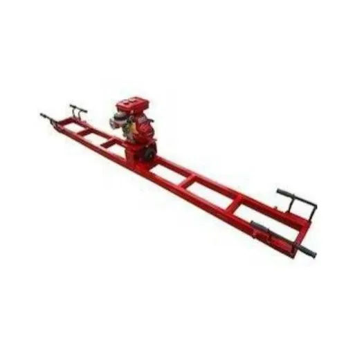 Mild Steel Screed Board Vibrator - Color: Red