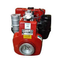 5 Hp Greaves Diesel Engine - Color: Red