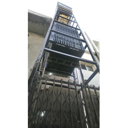 Mild Steel Structure Freight Elevator - Load Capacity: 2 Tonne