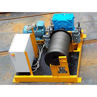 Electric Power Winch Machine - Drum Capacity: 3000 Kilogram(Kg)