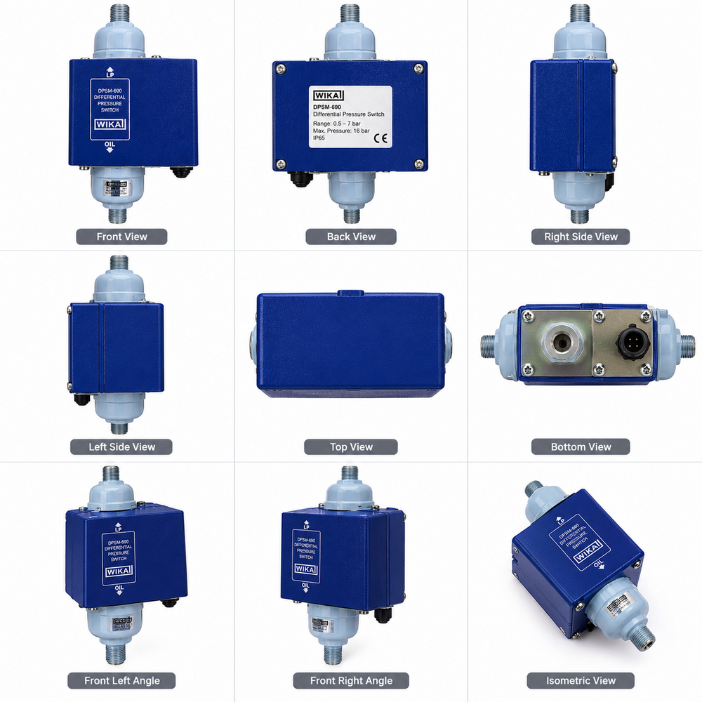 Dpsm-690 Differential Pressure Switch - Application: Pumps Controls