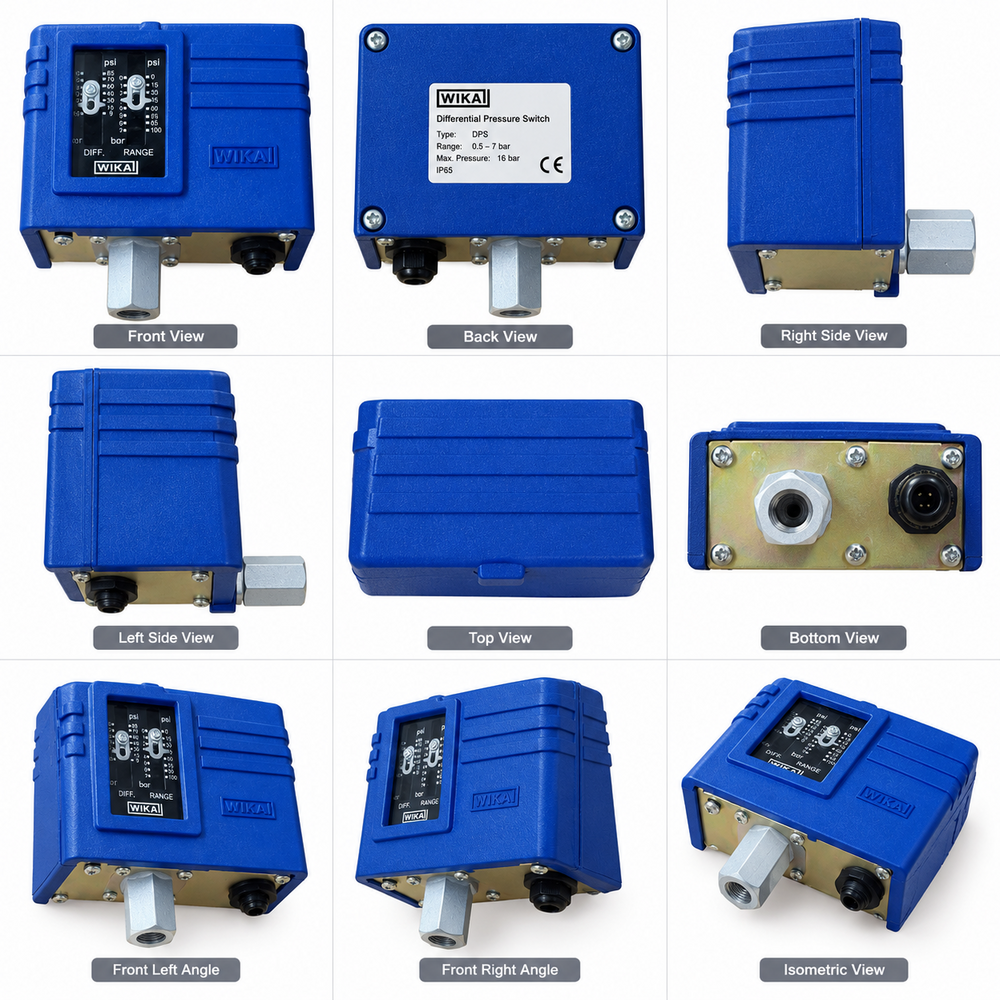 Wika Pressure Switch - Application: Refrigeration Control