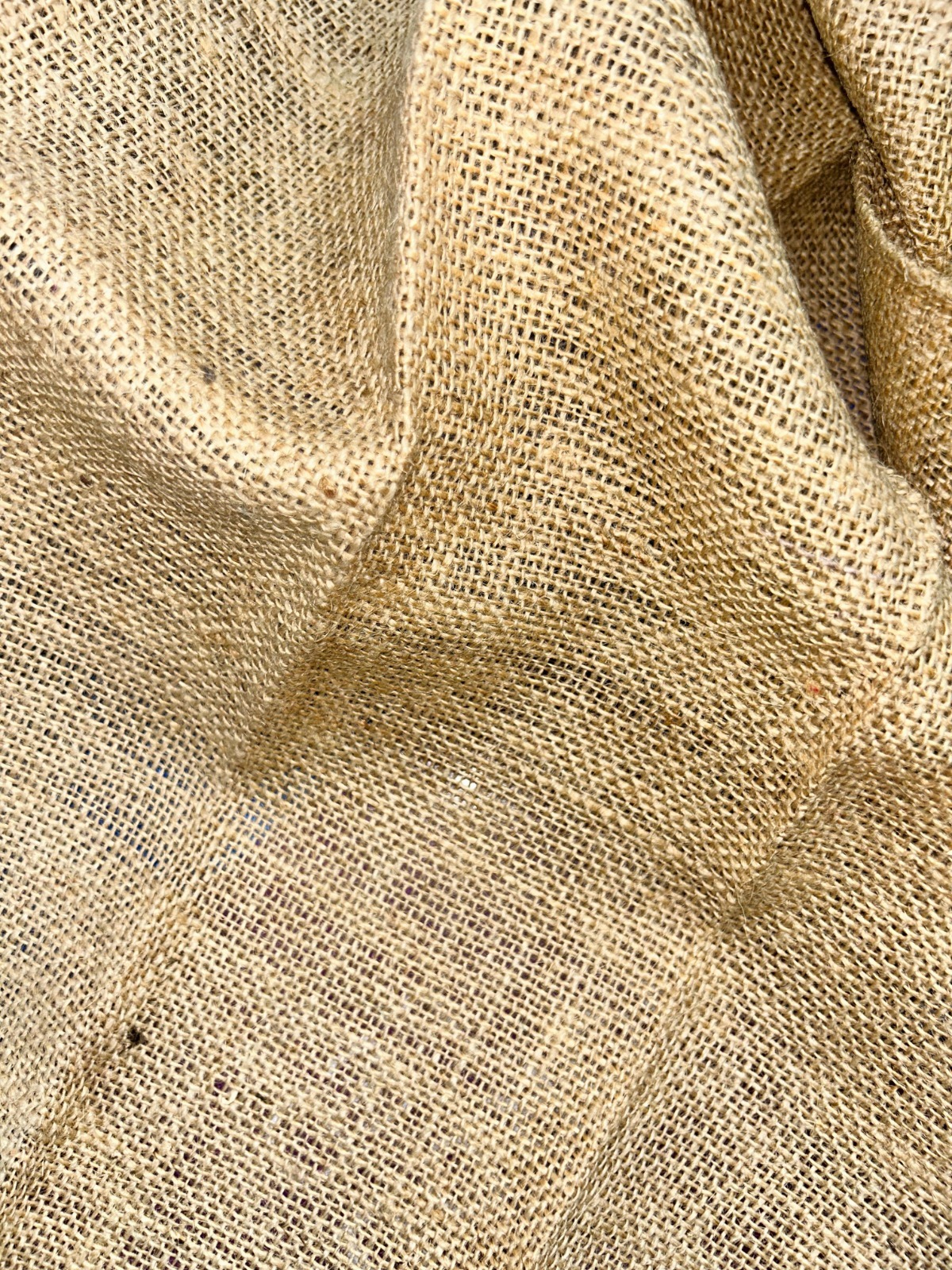 9 Oz Natural Hessian Burlap Jute Cloth for Packaging and Crafting