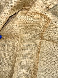 9 Oz Natural Hessian Burlap Jute Cloth for Packaging and Crafting