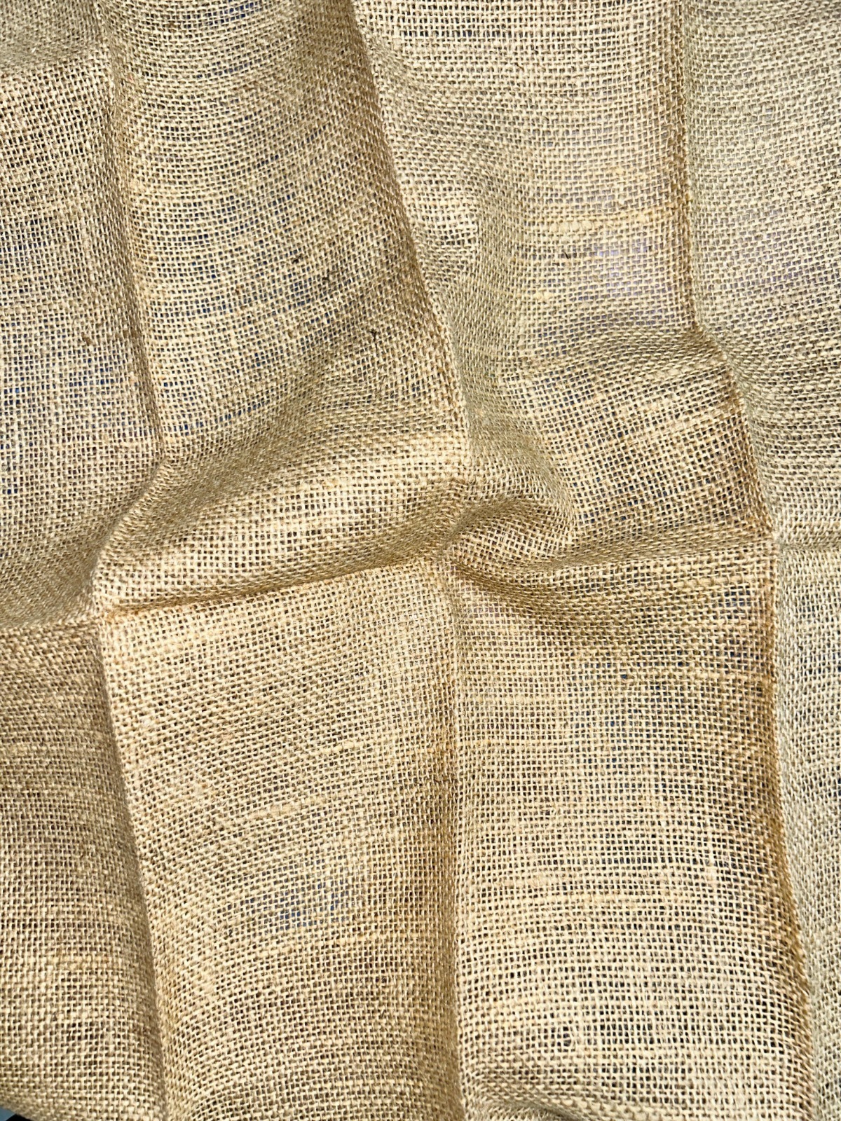 9 Oz Natural Hessian Burlap Jute Cloth for Packaging and Crafting