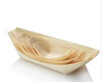 WOODEN PINE BOAT