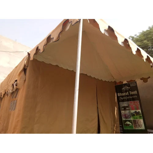 Luxury Swiss Cottage Tent - Color: Off-White/Cream Color