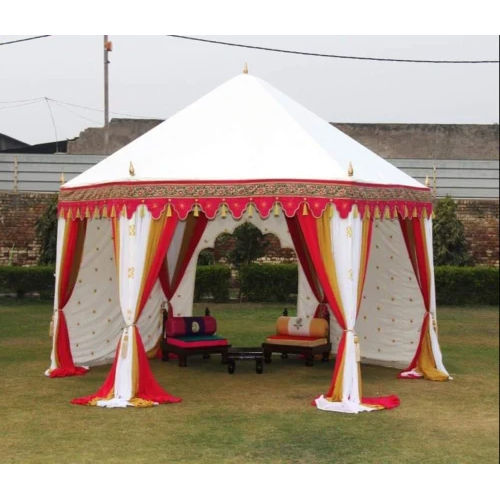 Indian Pavilion Tent - Color: Multi Colour