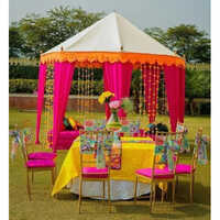 Cotton Canopies For Marriages - Capacity: 5+ Person