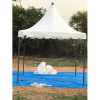 8 Feet Event Pagoda Pvc Tent - Capacity: 5+ Person