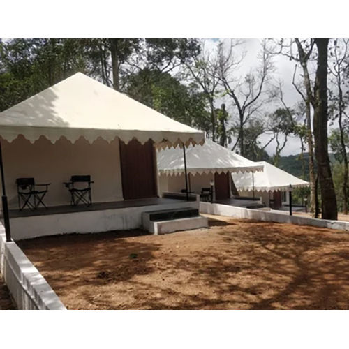 Folding Resort Tent - Color: White